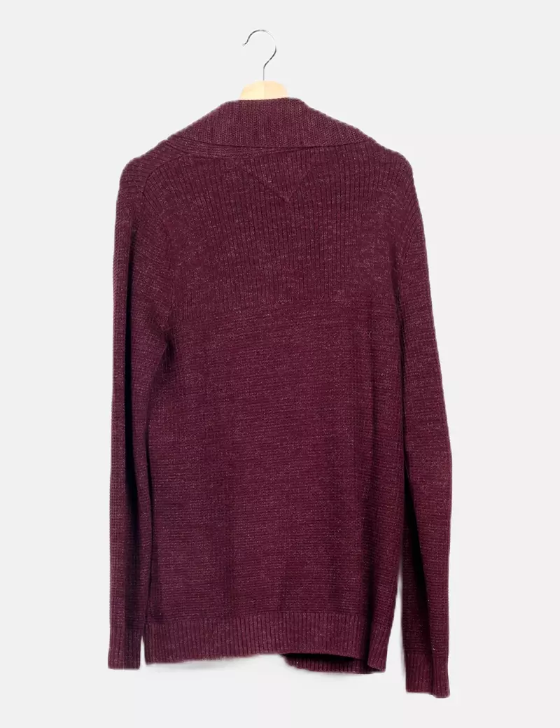 Tommy Hilfiger Chaqueta granate punto