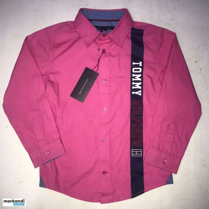 TOMMY HILFIGER BOYS WOVEN L/S SHIRTS OFERTAS DE ACCIONES DESCUENTOS EN VENTA.