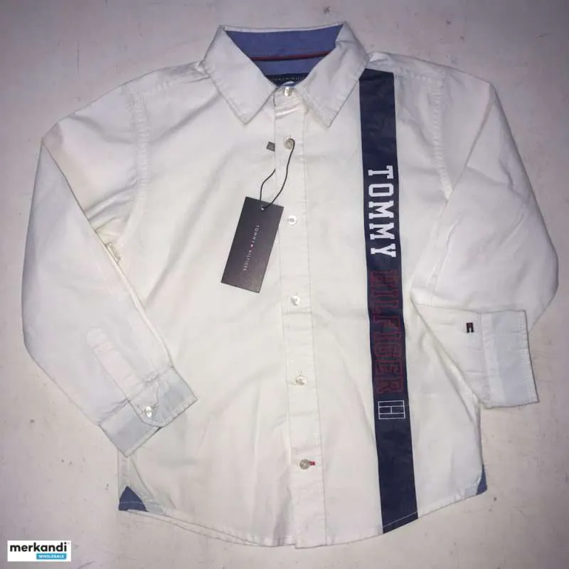 TOMMY HILFIGER BOYS WOVEN L/S SHIRTS OFERTAS DE ACCIONES DESCUENTOS EN VENTA.