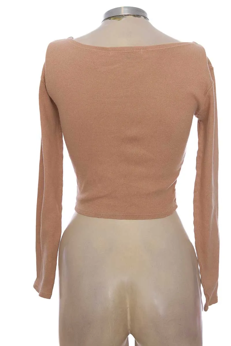 TOP / CAMISETA COLOR BEIGE  SEVEN SEVEN