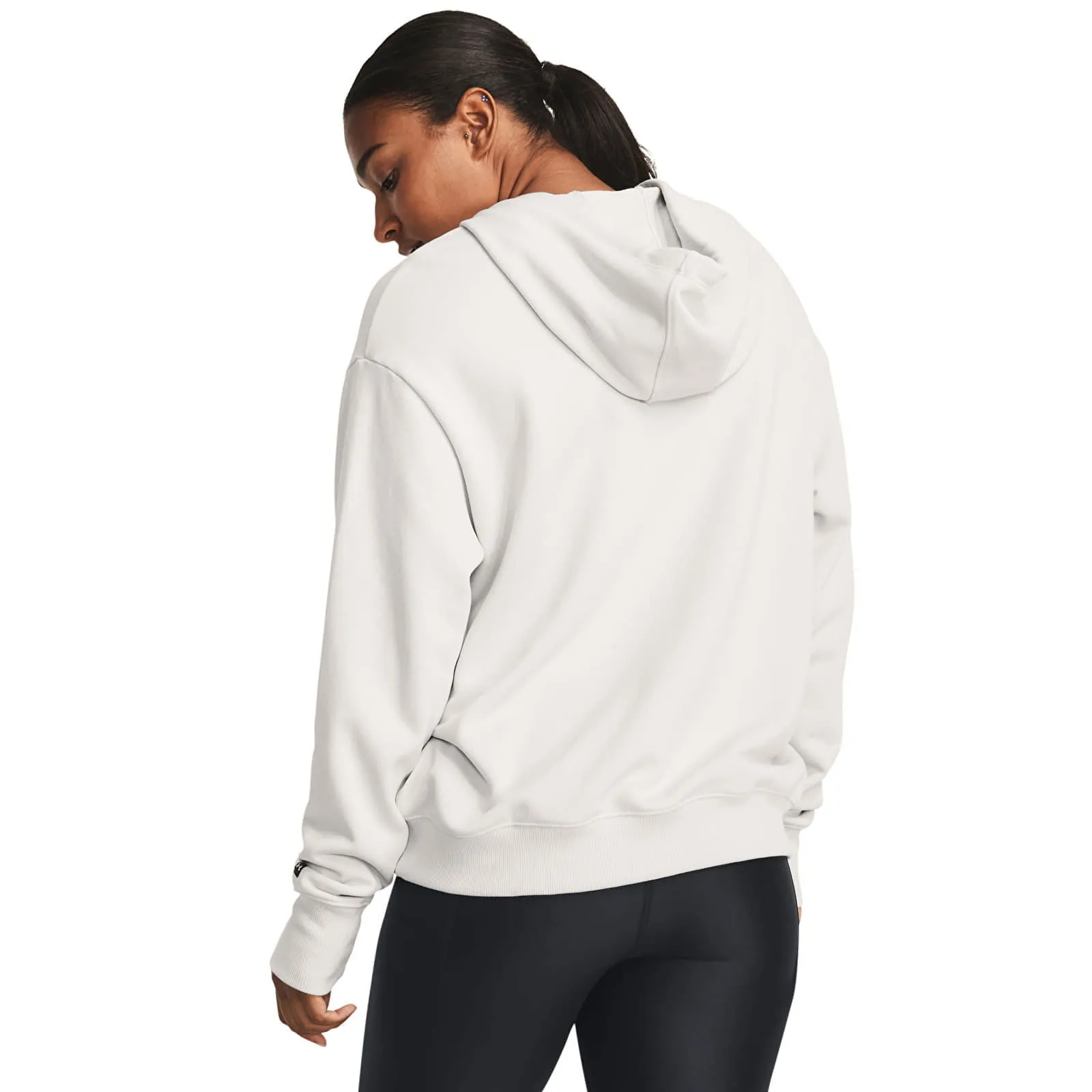 Under Armour Pjt Rck Hw Terry Fz Os White Clay