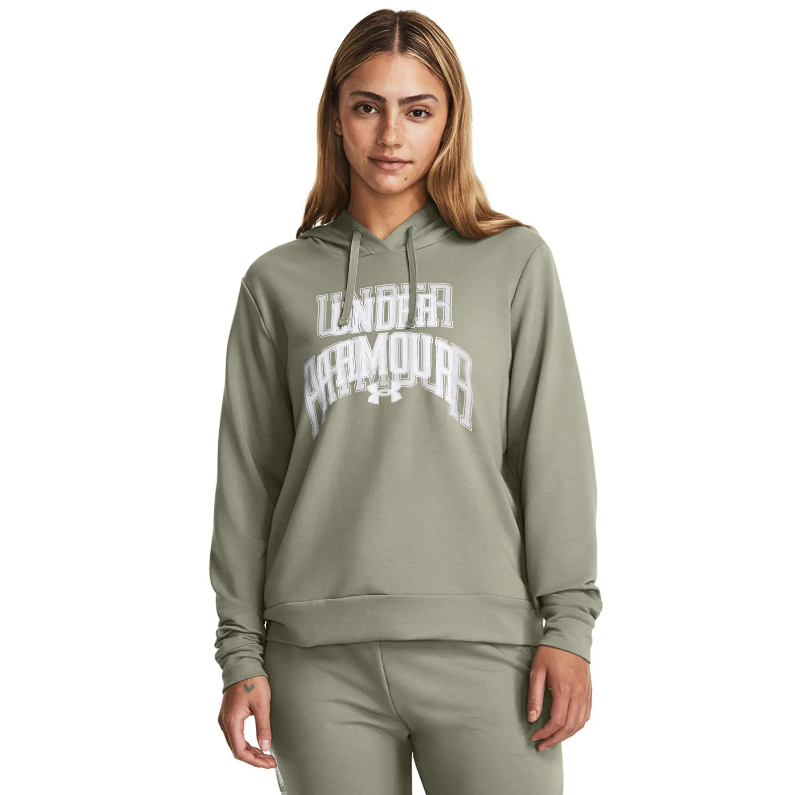 Under Armour Rival Terry Graphic Grove Green
