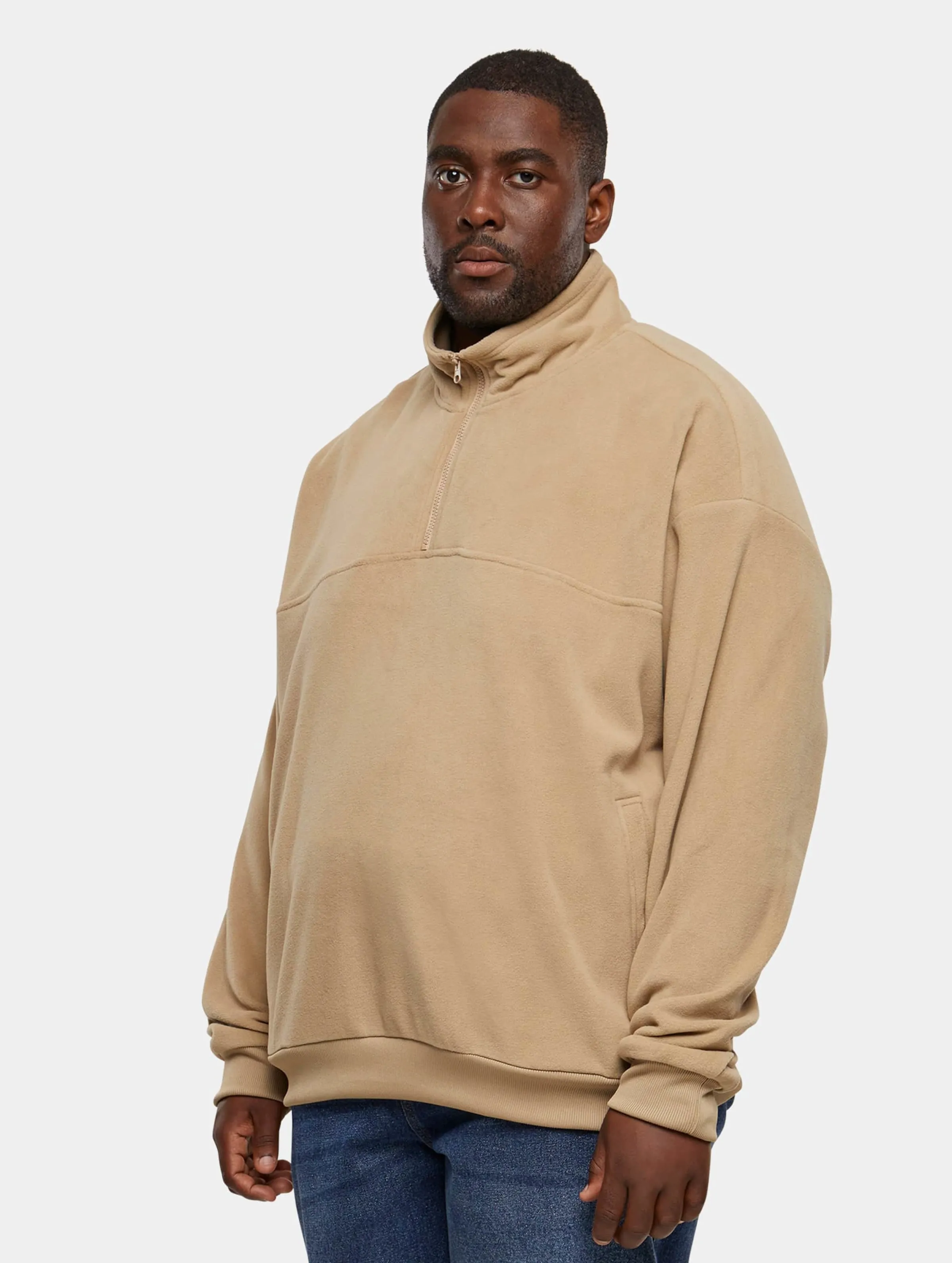 Urban Classics Basic Polar Fleece Troyer