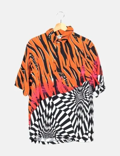 Vans Camisa estampada multicolor