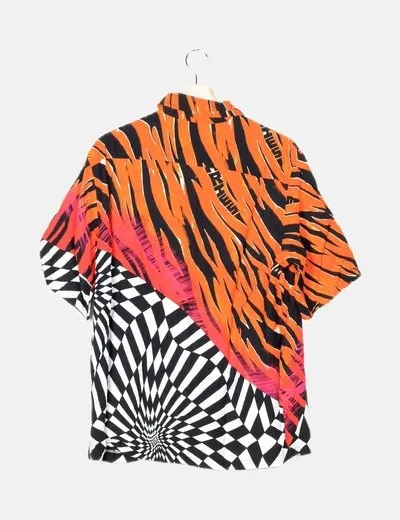 Vans Camisa estampada multicolor