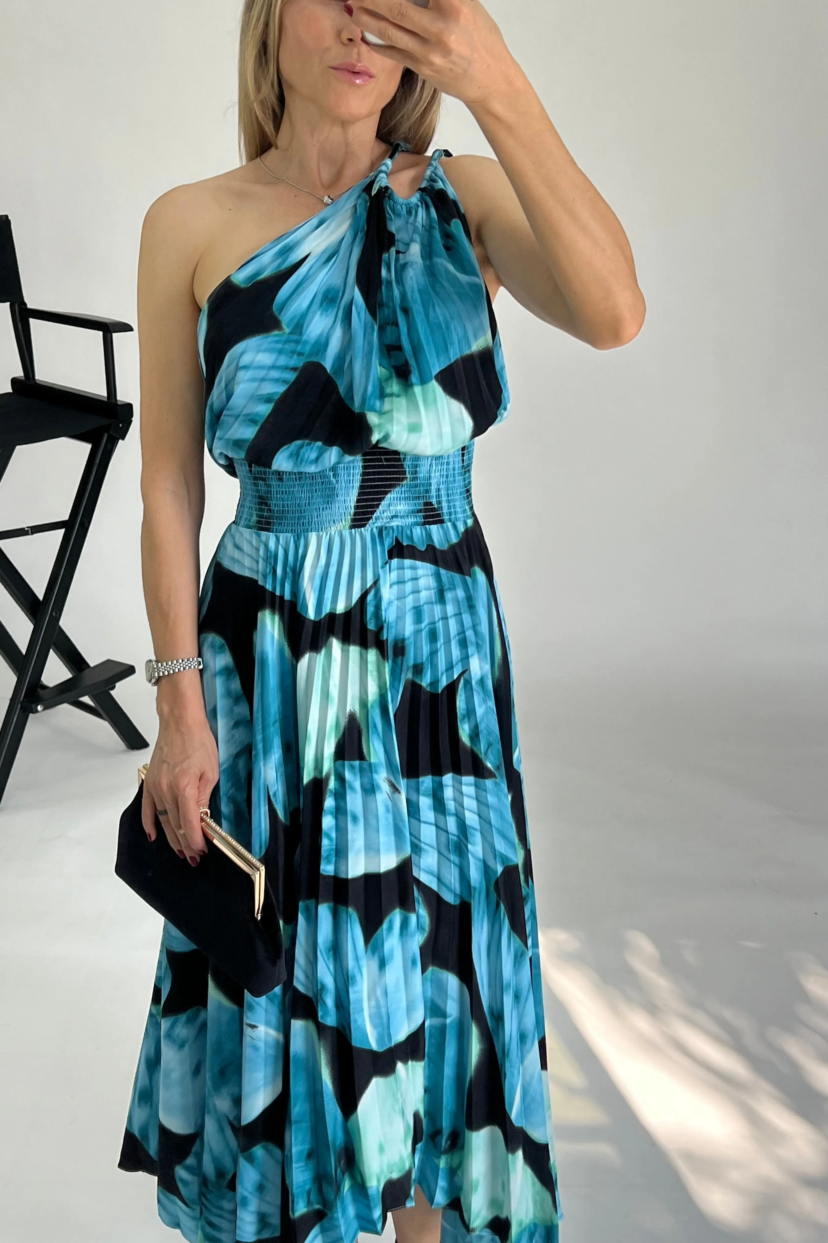 VESTIDO CORTE CINTURA ESTAMPADO
