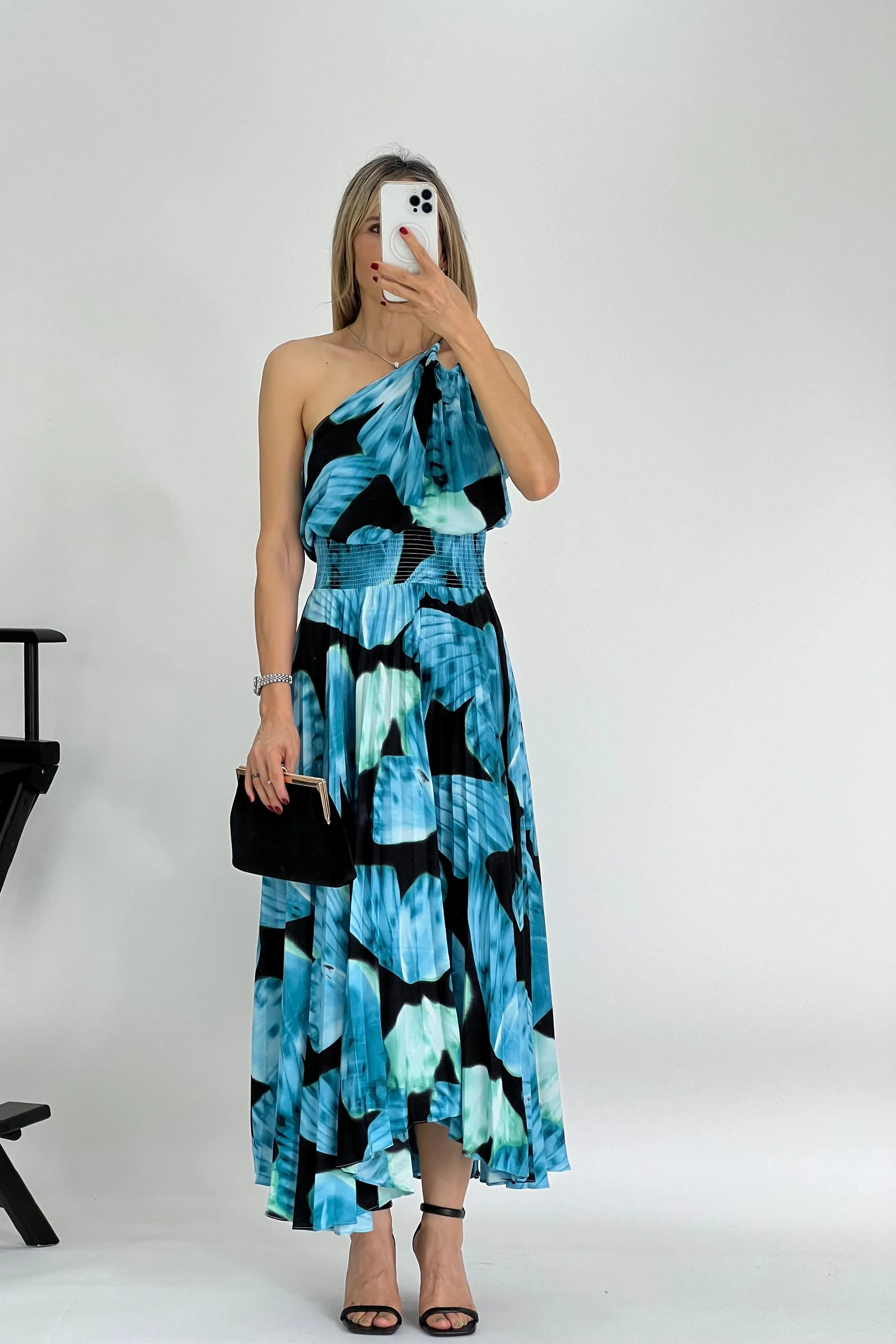 VESTIDO CORTE CINTURA ESTAMPADO