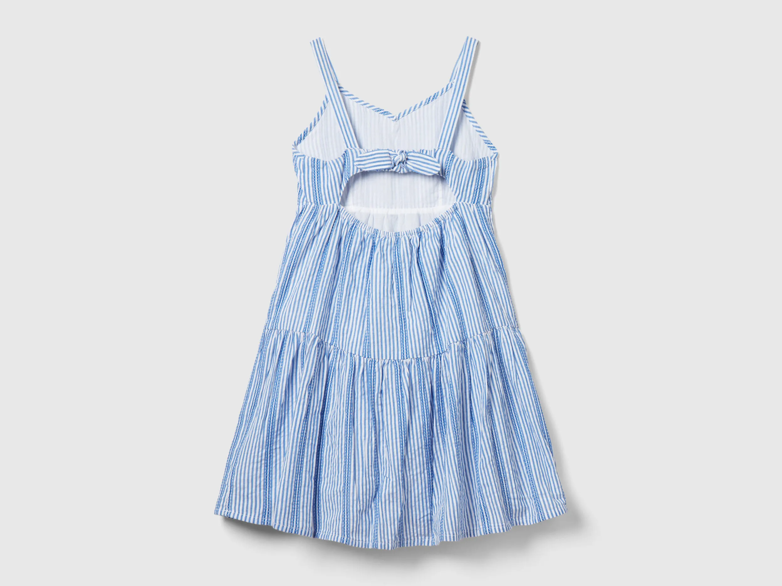 Vestido de rayas de algodón ligero
