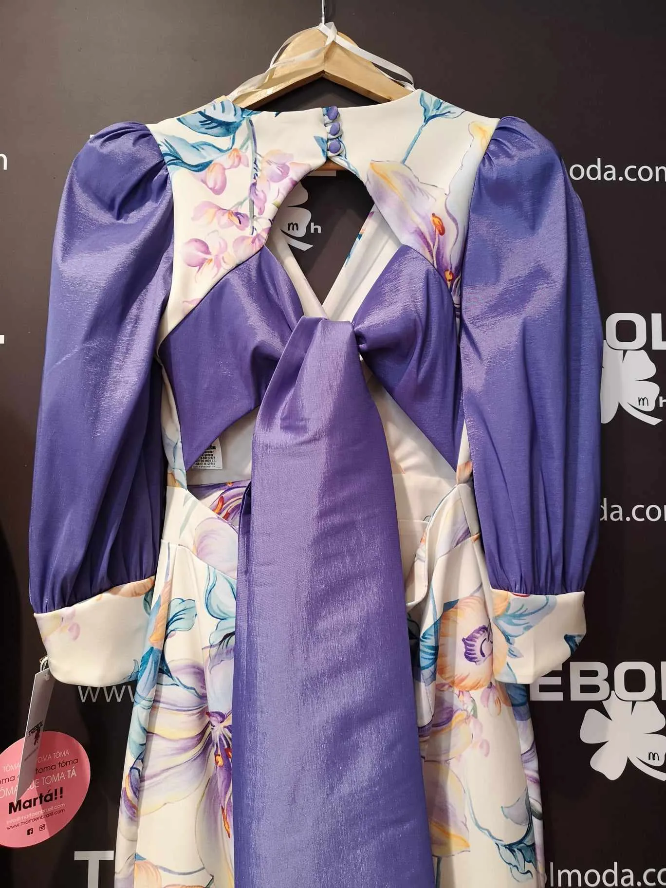Vestido estampado para mamá