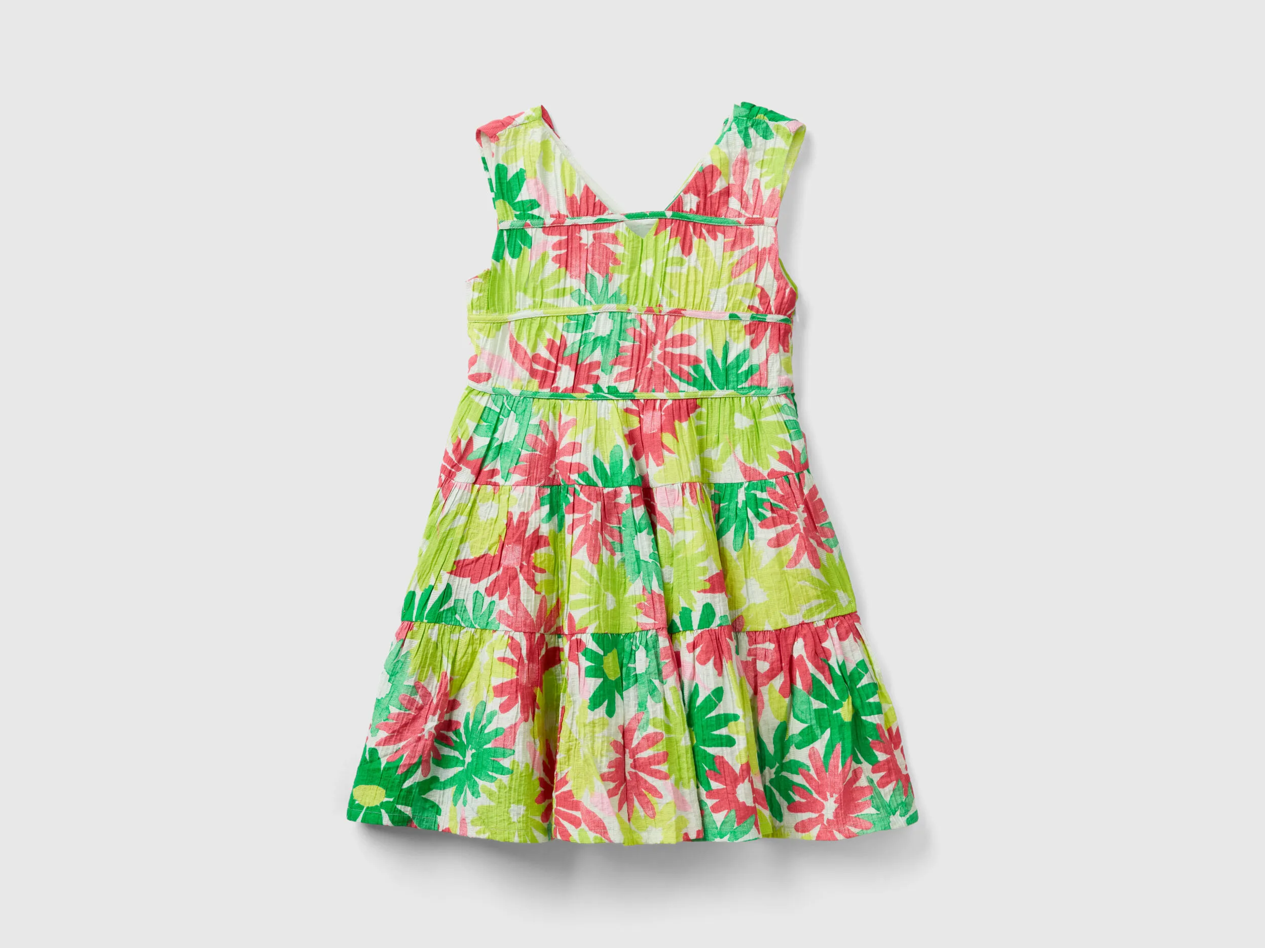 Vestido fluido de flores