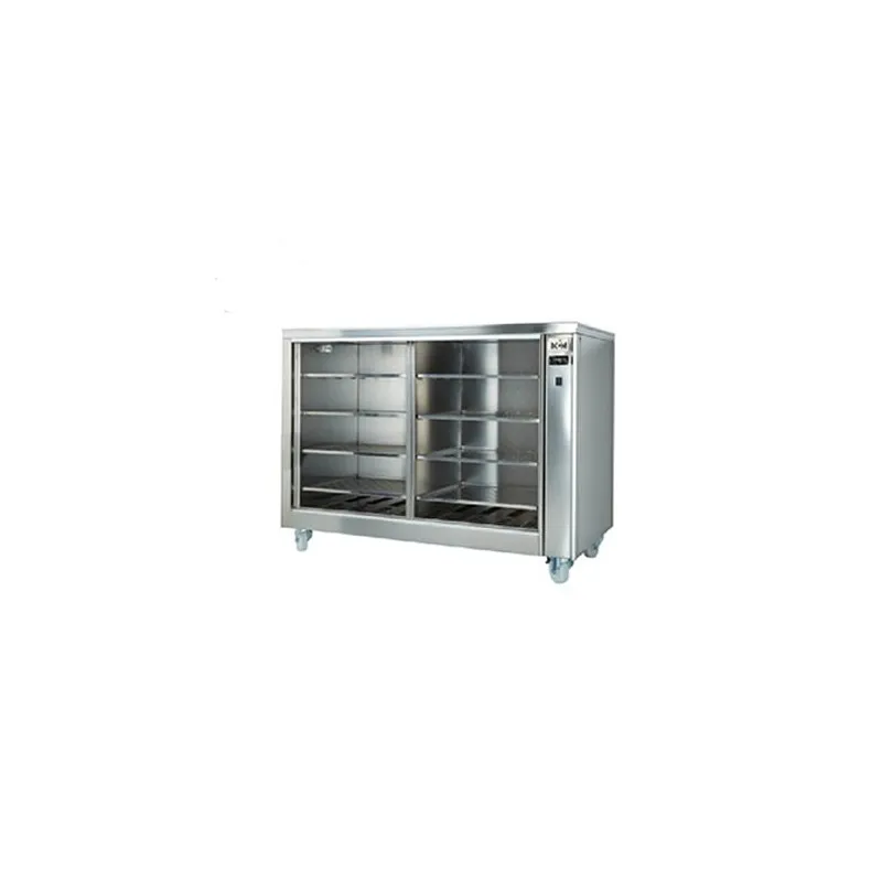VITRINA CALEFACTORA VCMR CON PUERTA CRISTAL MCM