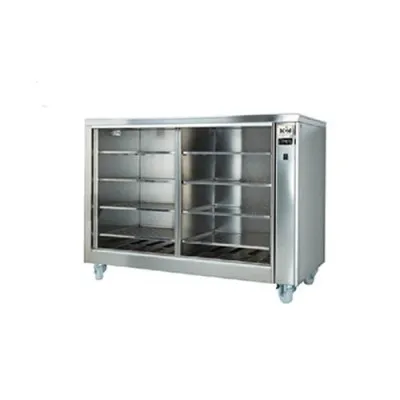VITRINA CALEFACTORA VCMR CON PUERTA CRISTAL MCM