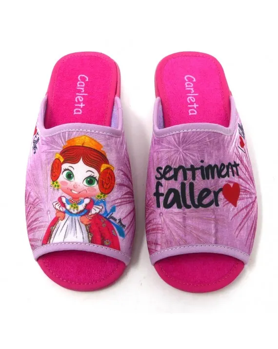 ZAPATILLA CASA FALLERA NIÑA 7086