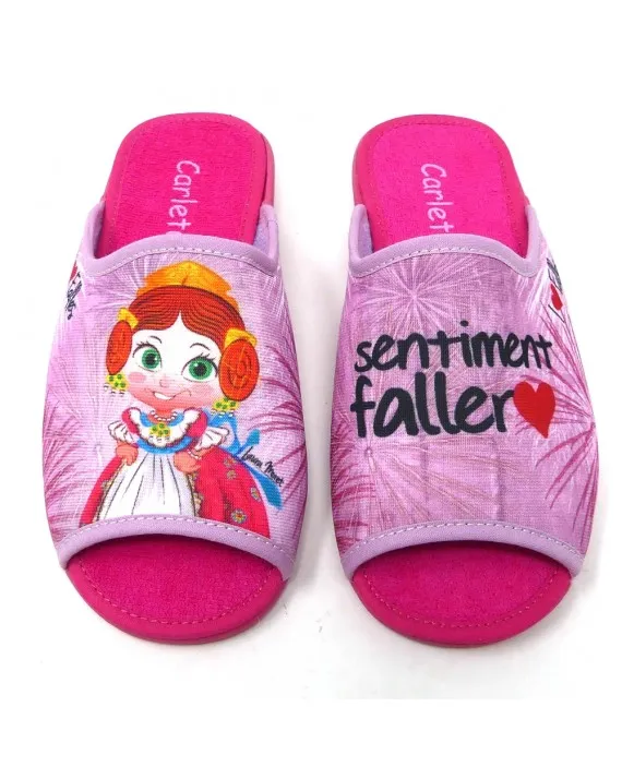 ZAPATILLA CASA FALLERA NIÑA 7086