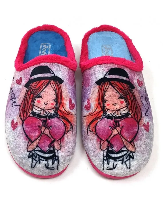 ZAPATILLA CASA MUJER RODEVIL 5536