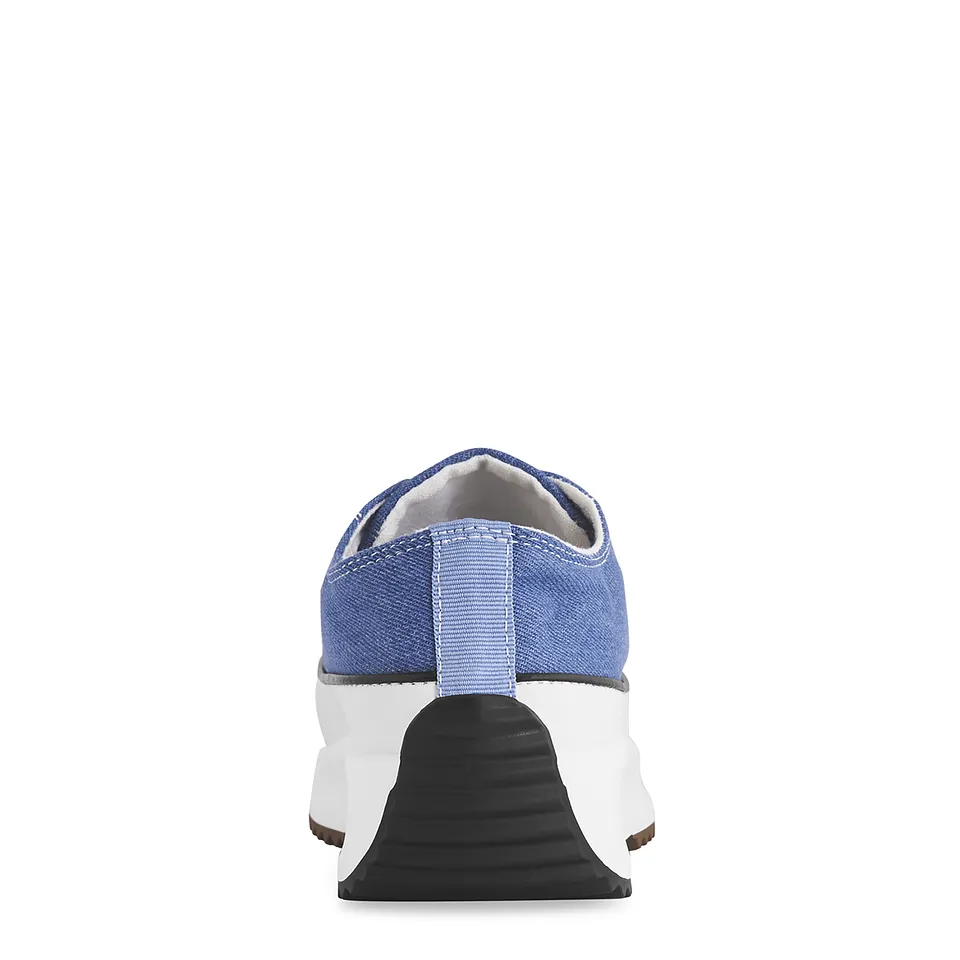 Zapatilla Lona 02 Mezclilla sin Caña