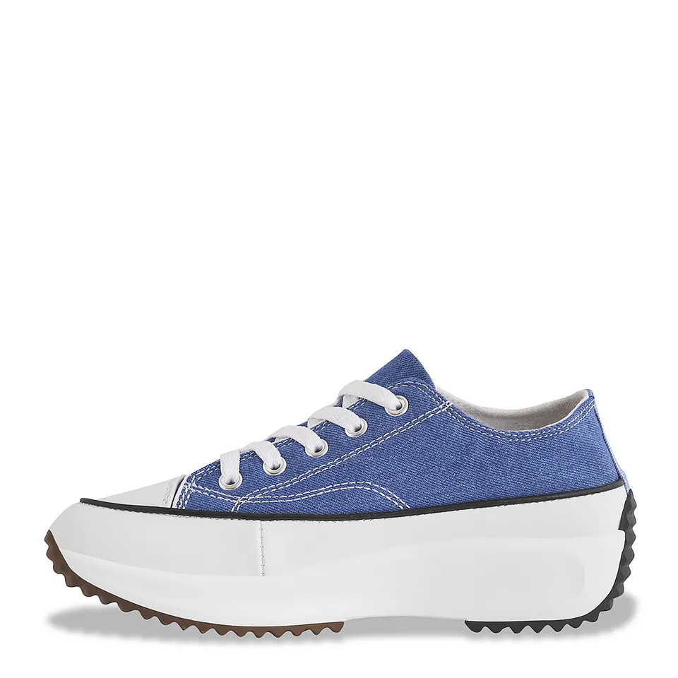 Zapatilla Lona 02 Mezclilla sin Caña