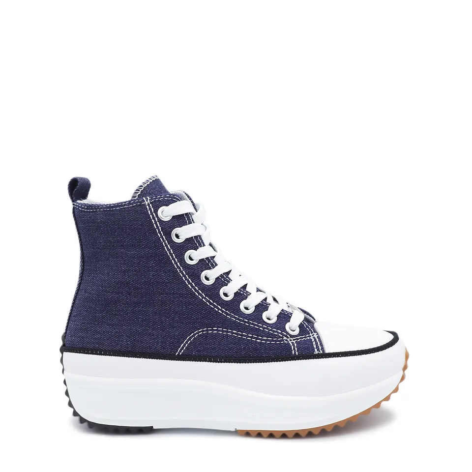 Zapatilla Mujer de Mezclilla 02 con Caña 