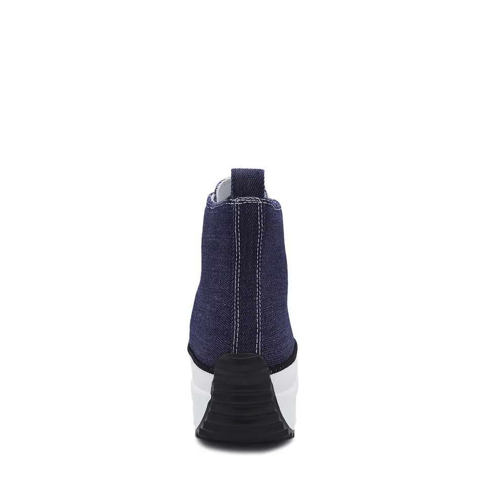 Zapatilla Mujer de Mezclilla 02 con Caña 