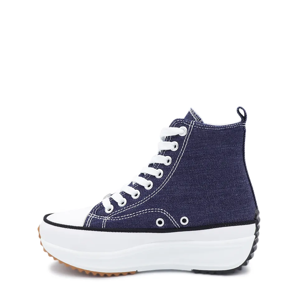 Zapatilla Mujer de Mezclilla 02 con Caña 