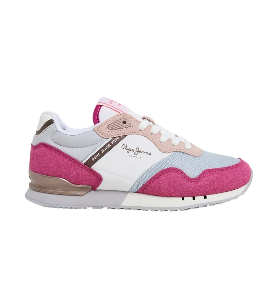 Zapatillas London Urban blanco, lila