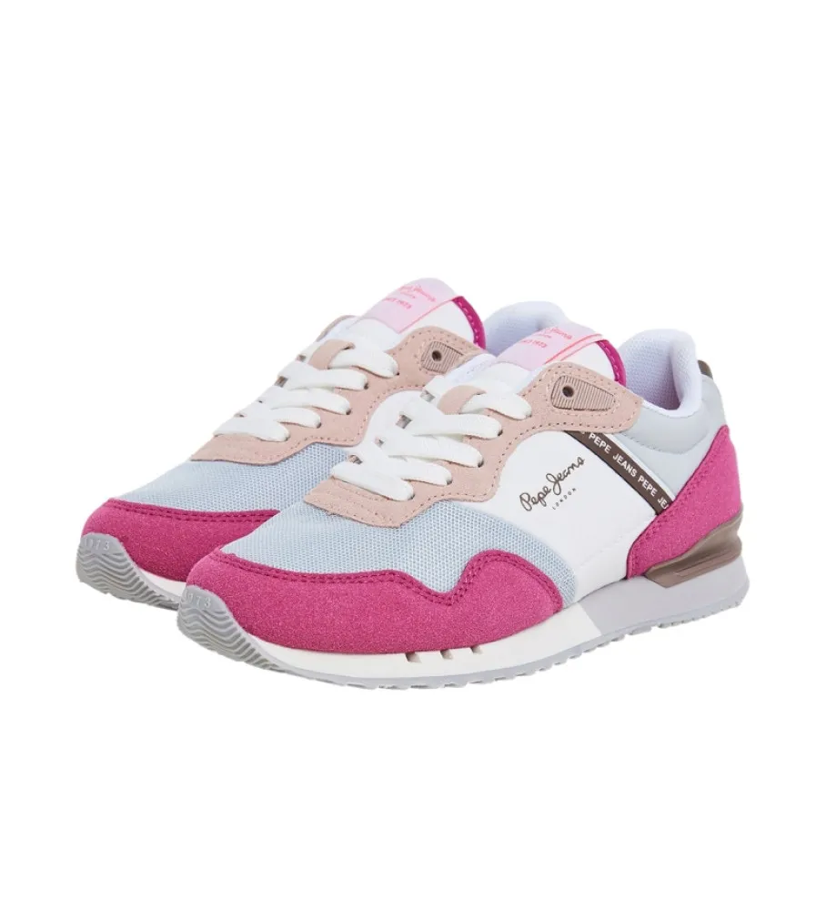 Zapatillas London Urban blanco, lila