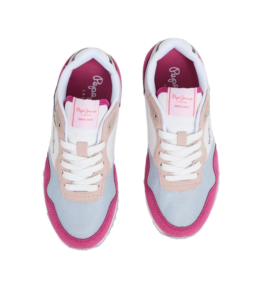 Zapatillas London Urban blanco, lila