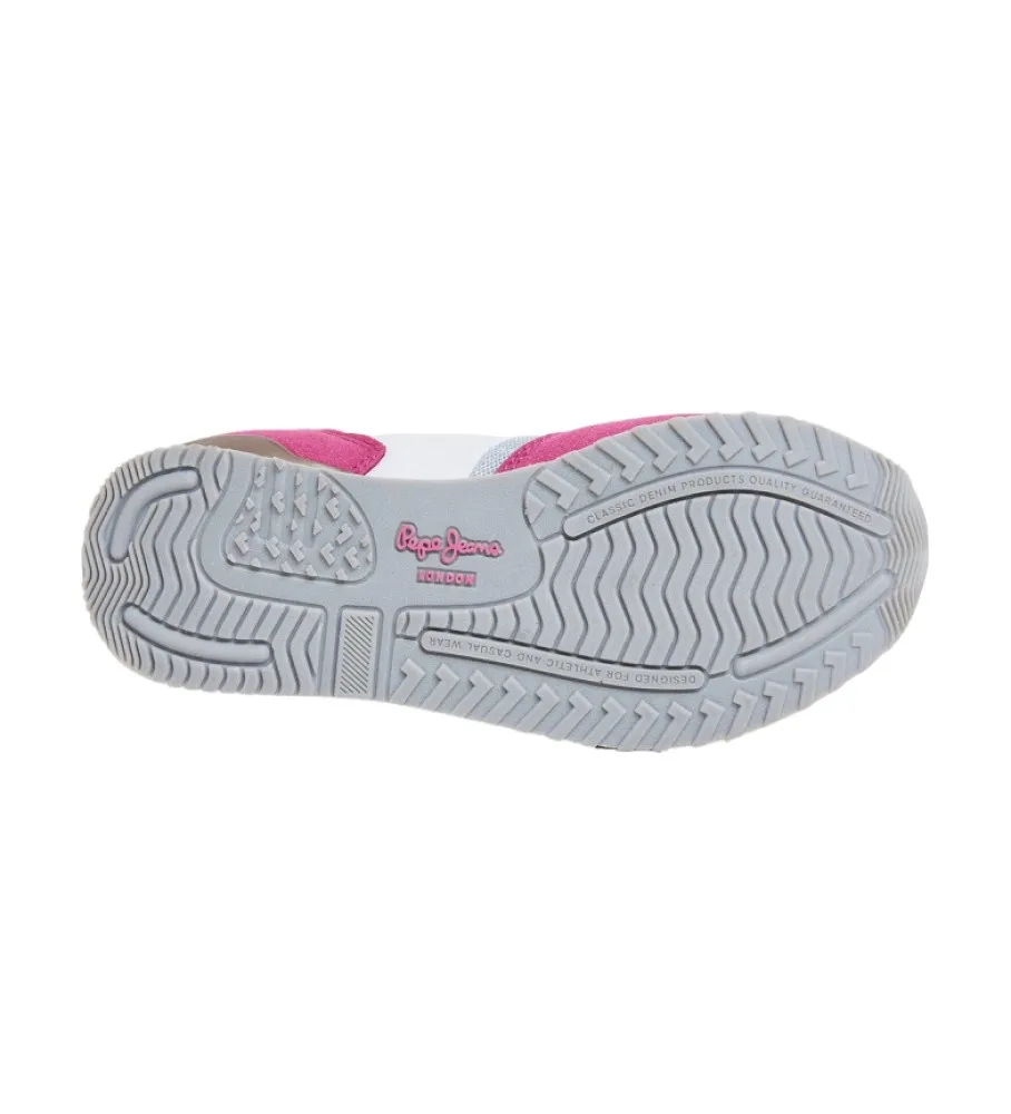 Zapatillas London Urban blanco, lila