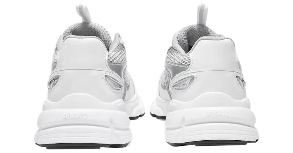 ZAPATILLAS MARATHON  AXEL ARIGATO  PIEL  BLANCO/PLATA 