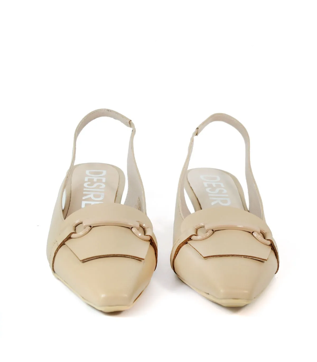 ZAPATO DESTALONADO CON TACÓN DESIREE ELBA17 BEIGE