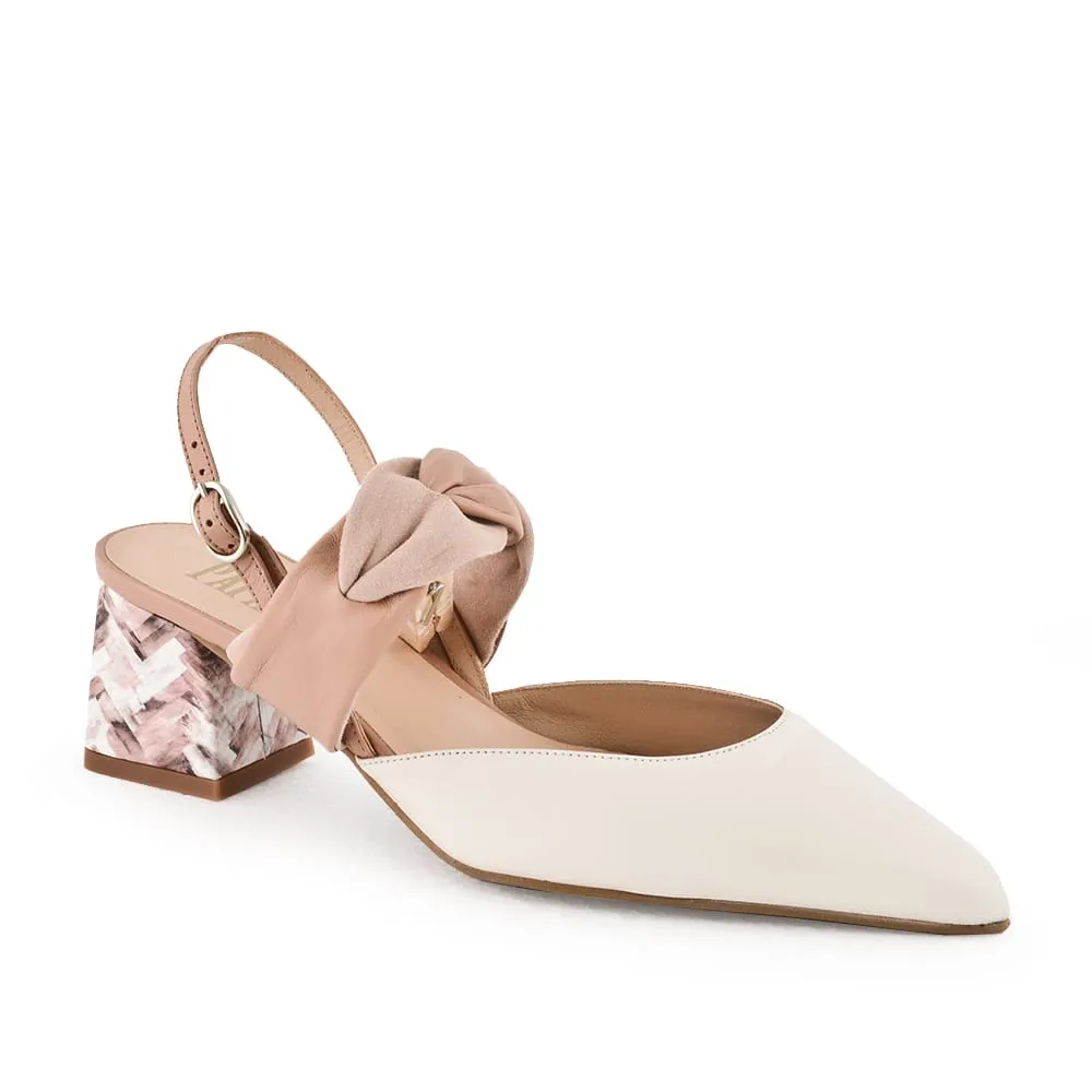 Zapato Piel Omoa Blanco