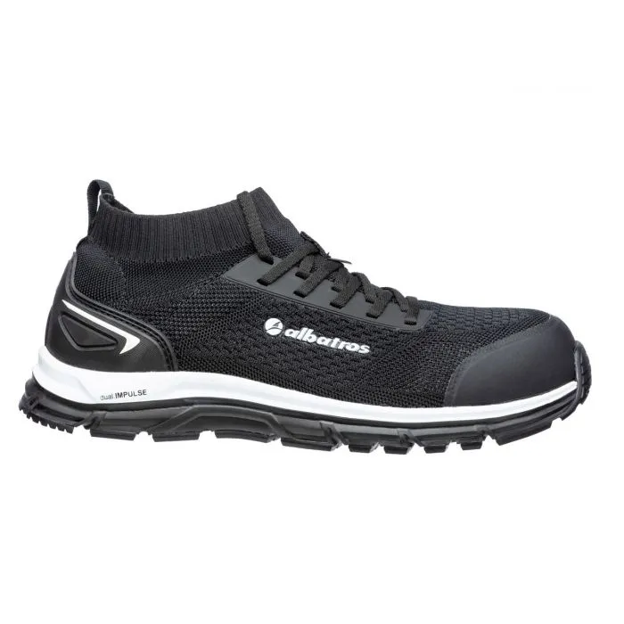 Zapatos de seguridad Albatros Ultimate Impulse Black Low S1P ESD HRO SRA