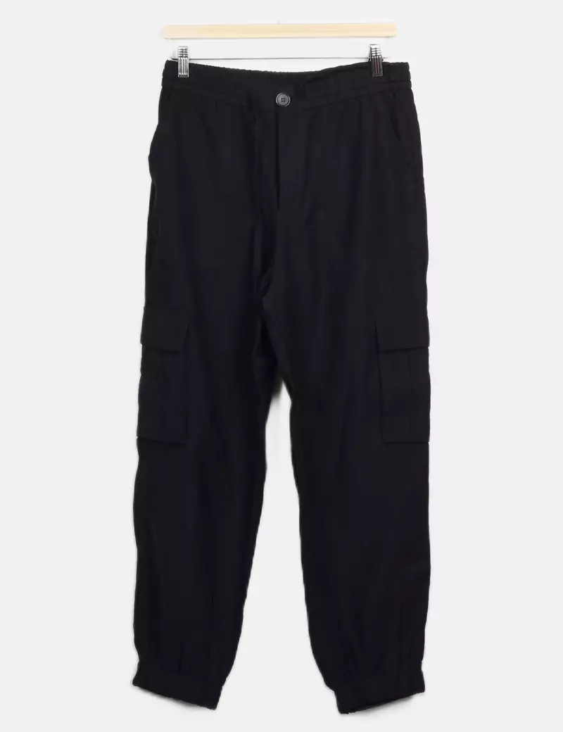 Zara Pantalones cargo Fluido