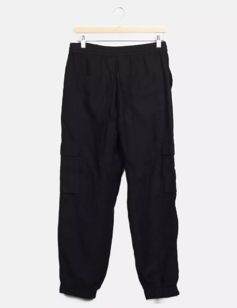 Zara Pantalones cargo Fluido