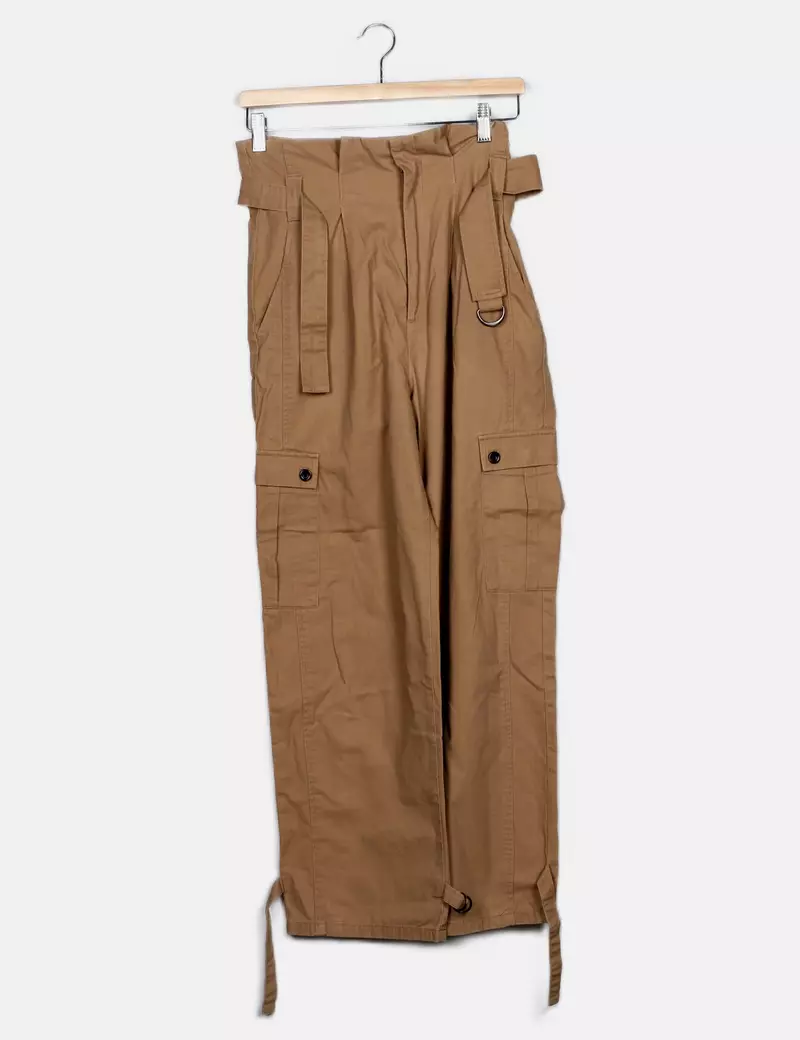 Zara Pantalones cargo Slouchy